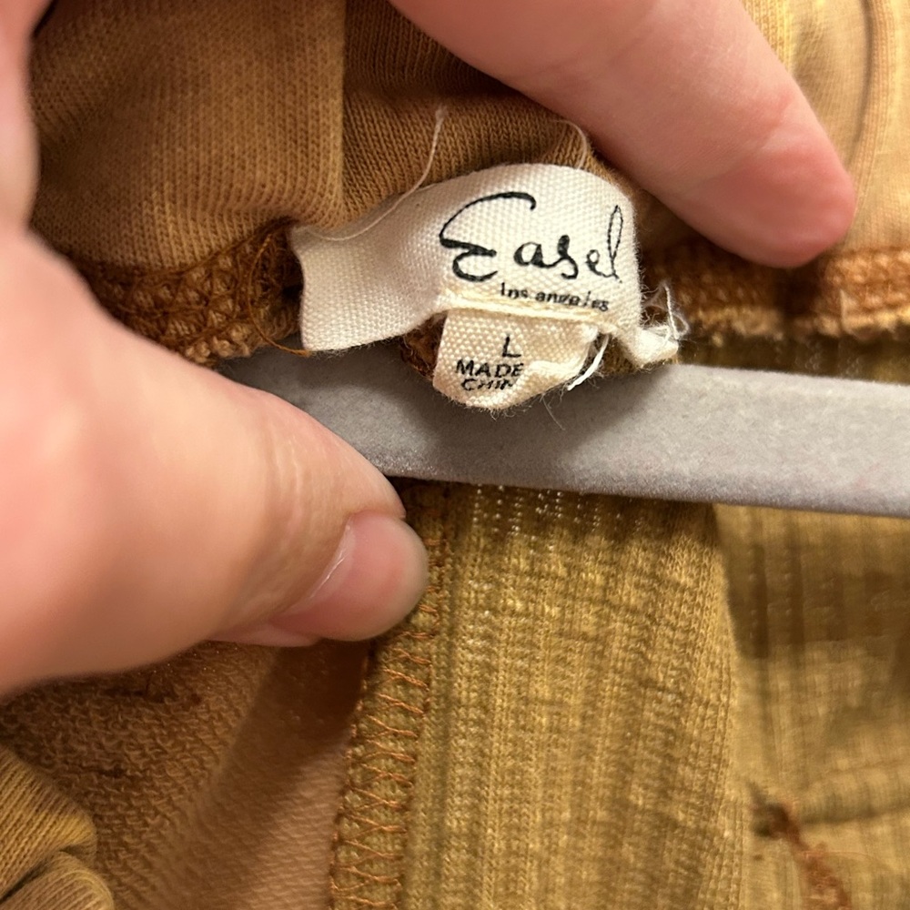 Easel Patchwork Jogger Pants - image 3